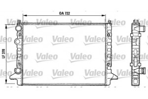 Valeo Ψυγείο, Ψύξη Κινητήρα - 731008
