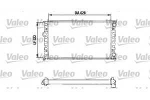 Valeo Ψυγείο, Ψύξη Κινητήρα - 731025