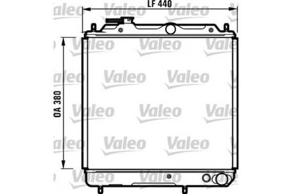 Valeo Ψυγείο, Ψύξη Κινητήρα - 731056