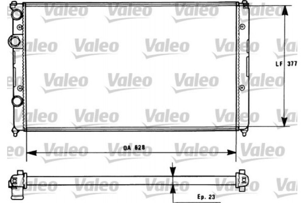 Valeo Ψυγείο, Ψύξη Κινητήρα - 731268