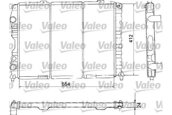 Valeo Ψυγείο, Ψύξη Κινητήρα - 731283