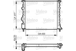 Valeo Ψυγείο, Ψύξη Κινητήρα - 731378