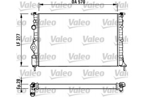 Valeo Ψυγείο, Ψύξη Κινητήρα - 731379