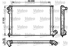 Valeo Ψυγείο, Ψύξη Κινητήρα - 731381
