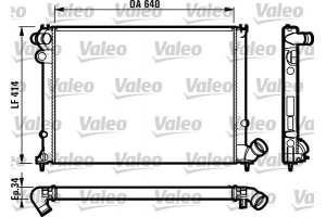 Valeo Ψυγείο, Ψύξη Κινητήρα - 731382