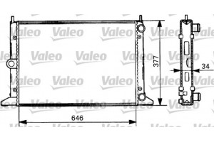 Valeo Ψυγείο, Ψύξη Κινητήρα - 731386
