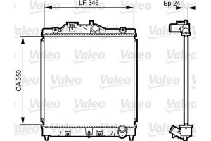 Valeo Ψυγείο, Ψύξη Κινητήρα - 731434