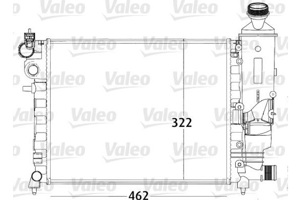 Valeo Ψυγείο, Ψύξη Κινητήρα - 731498