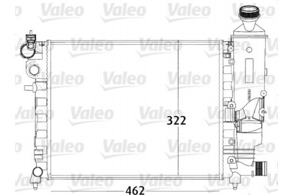 Valeo Ψυγείο, Ψύξη Κινητήρα - 731498