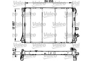 Valeo Ψυγείο, Ψύξη Κινητήρα - 731529