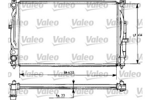 Valeo Ψυγείο, Ψύξη Κινητήρα - 731537