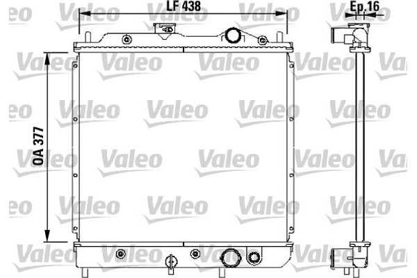 Valeo Ψυγείο, Ψύξη Κινητήρα - 731646