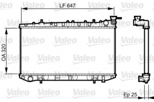 Valeo Ψυγείο, Ψύξη Κινητήρα - 731665
