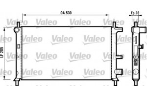 Valeo Ψυγείο, Ψύξη Κινητήρα - 731735