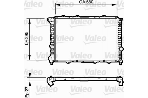 Valeo Ψυγείο, Ψύξη Κινητήρα - 732248