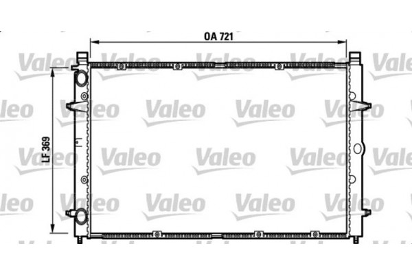 Valeo Ψυγείο, Ψύξη Κινητήρα - 732397