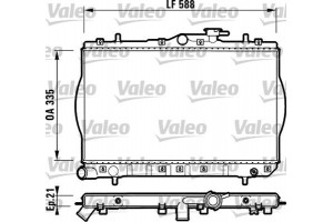 Valeo Ψυγείο, Ψύξη Κινητήρα - 732488