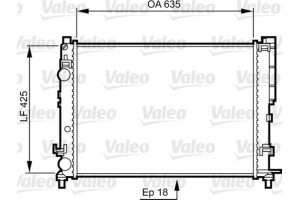 Valeo Ψυγείο, Ψύξη Κινητήρα - 732544