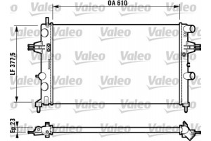 Valeo Ψυγείο, Ψύξη Κινητήρα - 732551
