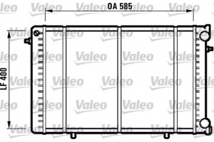 Valeo Ψυγείο, Ψύξη Κινητήρα - 732608