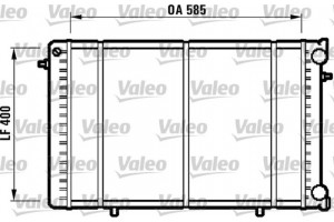 Valeo Ψυγείο, Ψύξη Κινητήρα - 732608