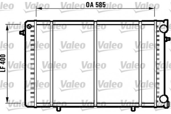 Valeo Ψυγείο, Ψύξη Κινητήρα - 732608