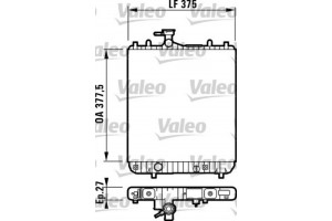 Valeo Ψυγείο, Ψύξη Κινητήρα - 732694