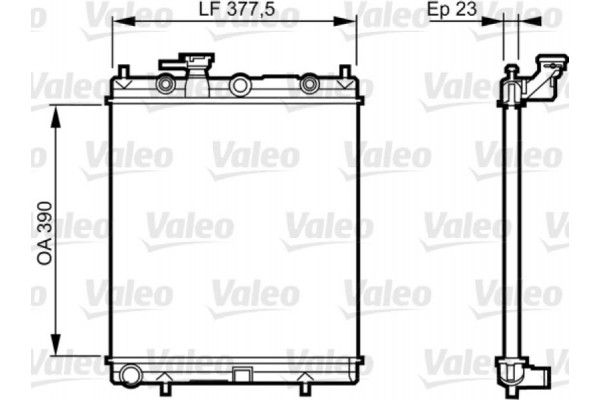Valeo Ψυγείο, Ψύξη Κινητήρα - 732718