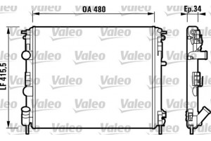 Valeo Ψυγείο, Ψύξη Κινητήρα - 732721