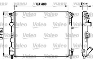 Valeo Ψυγείο, Ψύξη Κινητήρα - 732721
