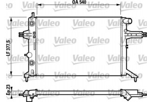 Valeo Ψυγείο, Ψύξη Κινητήρα - 732724