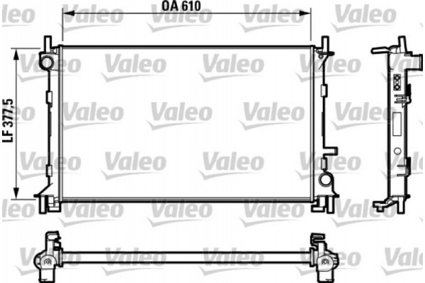 Valeo Ψυγείο, Ψύξη Κινητήρα - 732732