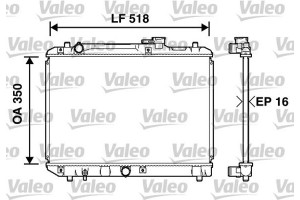 Valeo Ψυγείο, Ψύξη Κινητήρα - 732750
