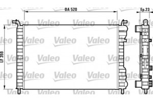 Valeo Ψυγείο, Ψύξη Κινητήρα - 732812