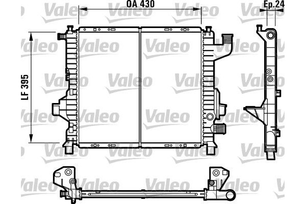 Valeo Ψυγείο, Ψύξη Κινητήρα - 732819