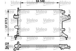 Valeo Ψυγείο, Ψύξη Κινητήρα - 732825