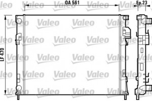 Valeo Ψυγείο, Ψύξη Κινητήρα - 732853