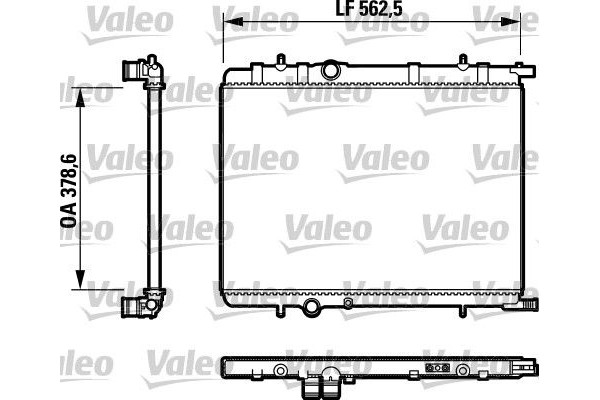 Valeo Ψυγείο, Ψύξη Κινητήρα - 732892