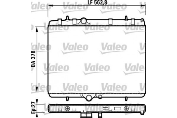 Valeo Ψυγείο, Ψύξη Κινητήρα - 732894