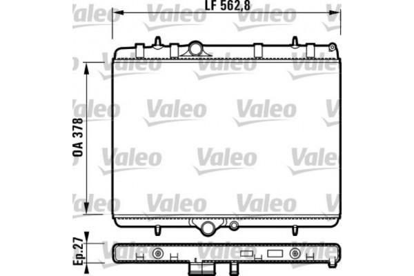 Valeo Ψυγείο, Ψύξη Κινητήρα - 732894