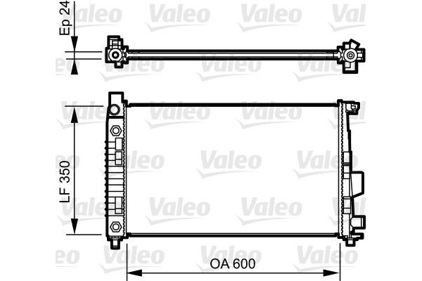 Valeo Ψυγείο, Ψύξη Κινητήρα - 732897