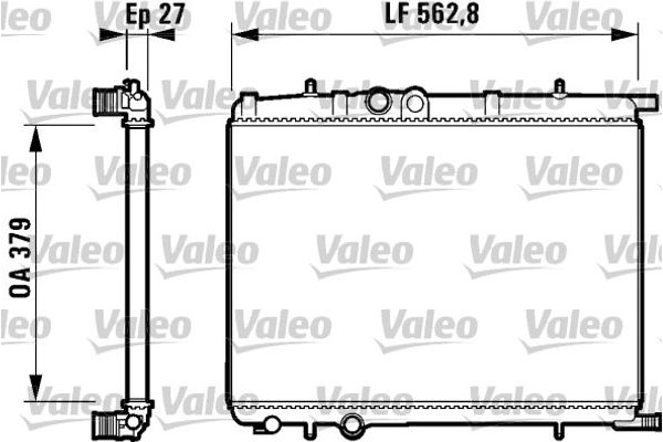 Valeo Ψυγείο, Ψύξη Κινητήρα - 732909