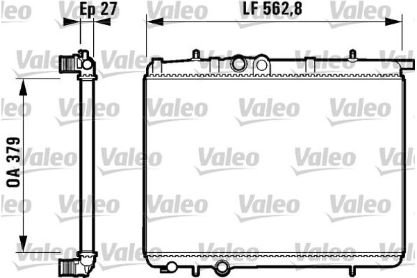 Valeo Ψυγείο, Ψύξη Κινητήρα - 732910