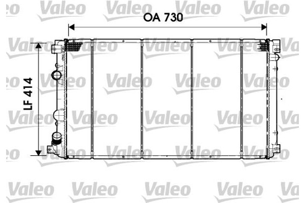 Valeo Ψυγείο, Ψύξη Κινητήρα - 732919