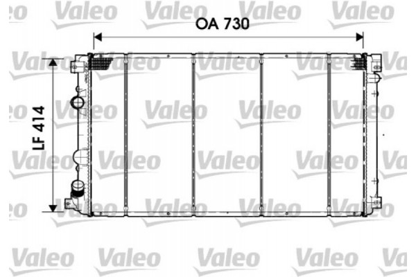Valeo Ψυγείο, Ψύξη Κινητήρα - 732919