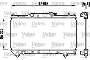 Valeo Ψυγείο, Ψύξη Κινητήρα - 732950