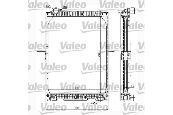 Valeo Ψυγείο, Ψύξη Κινητήρα - 732996