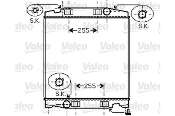 Valeo Ψυγείο, Ψύξη Κινητήρα - 733410