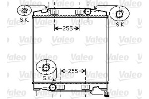 Valeo Ψυγείο, Ψύξη Κινητήρα - 733411