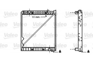Valeo Ψυγείο, Ψύξη Κινητήρα - 733419